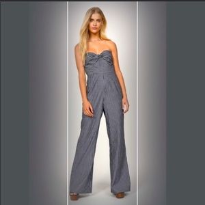 Tobi strapless jump suit.